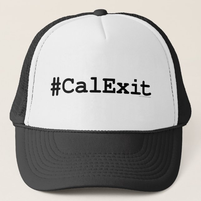 CalExit Truckerkappe (Vorderseite)