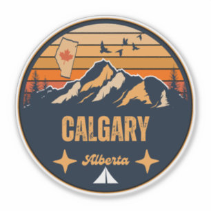 Calgary, Alberta Aufkleber