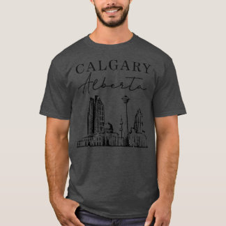 Calgary Alberta Calgary Reisen Kanada T-Shirt