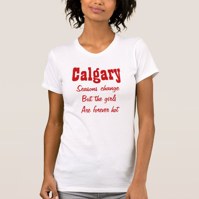 Calgary Alberta T-Shirt (Vorderseite)