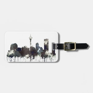 Calgary Alta.Skyline-CRISP Gepäckanhänger