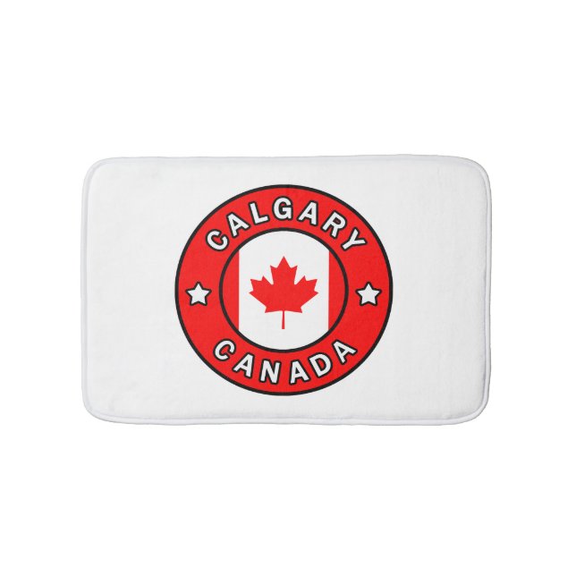 Calgary Canada Badematte (Vorderseite)