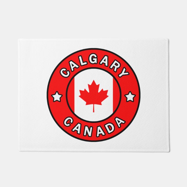 Calgary Canada Fußmatte (Vorderseite)