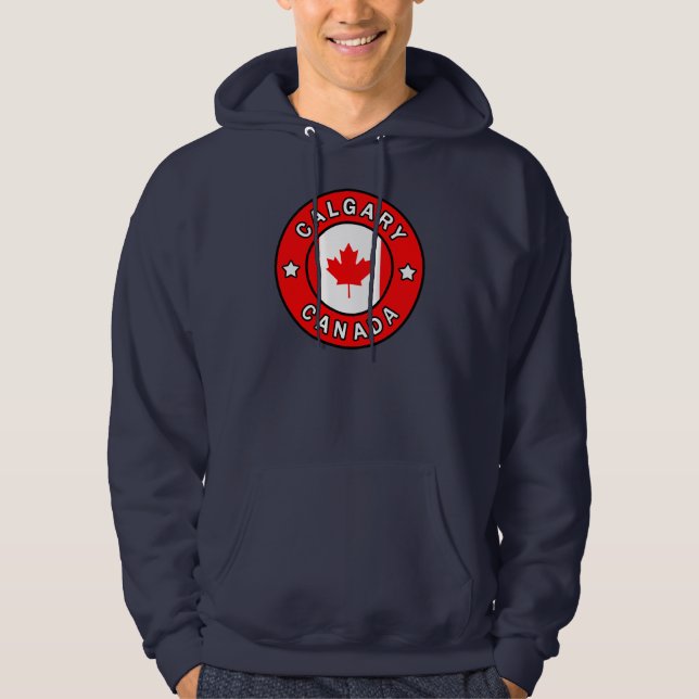 Calgary Canada Hoodie (Vorderseite)