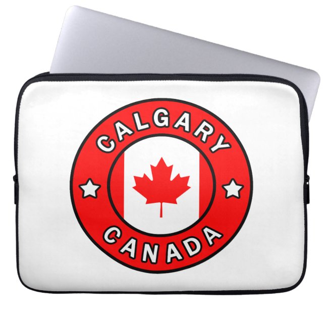 Calgary Canada Laptopschutzhülle (Vorderseite)