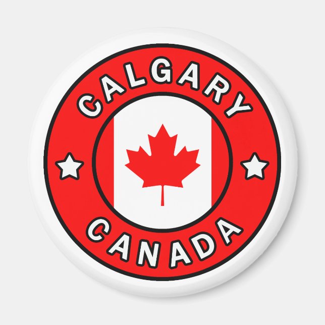 Calgary Canada Magnet (Vorne)