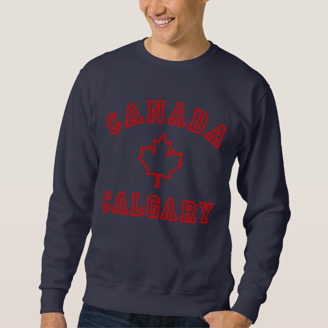 Calgary Canada Sweatshirt (Vorderseite)