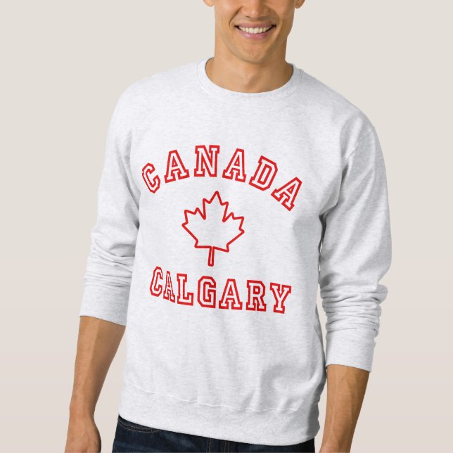 Calgary Canada Sweatshirt (Vorderseite)