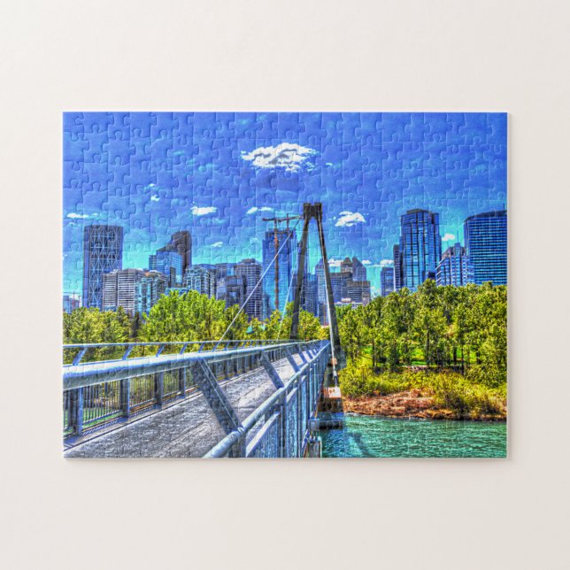 Calgary City Skyline. (Horizontal)