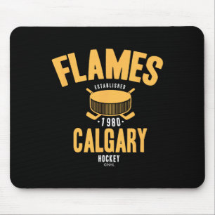 Calgary Flames Hockey Puck NHL offiziell lizenzier Mousepad
