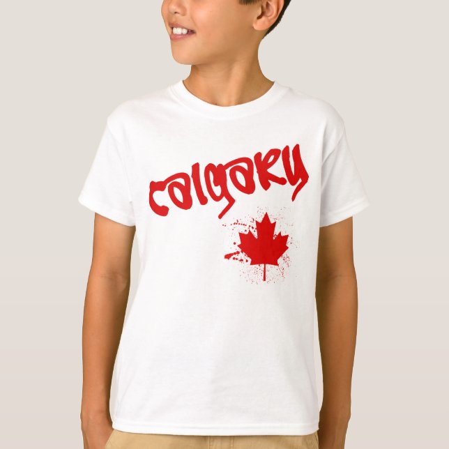 Calgary Graffiti T-Shirt (Vorderseite)
