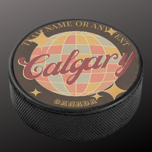 Calgary Kanada City Tischtennis  Eishockey Puck