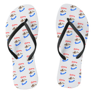 Calgary Kanada Pferde Juli Reiter Calgary Stampede Flip Flops