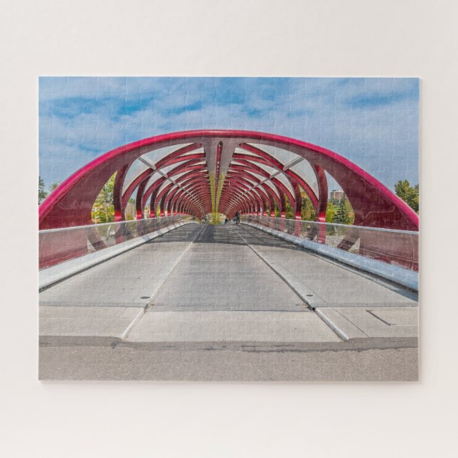 Calgary Peace Bridge. (Horizontal)