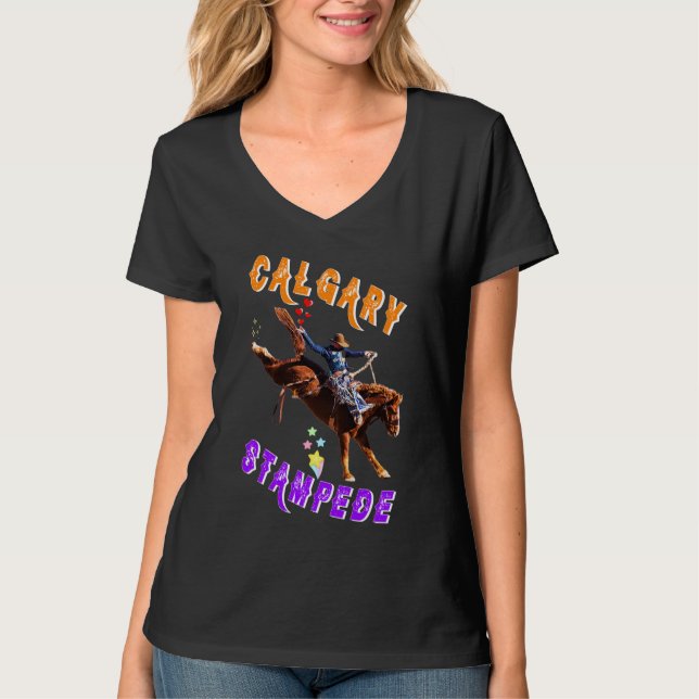 Calgary Pride Stampede T-Shirt (Vorderseite)