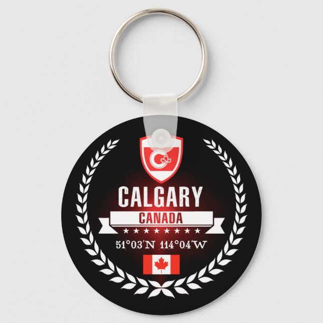 Calgary Schlüsselanhänger (Vorderseite)