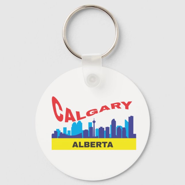 Calgary Schlüsselanhänger (Vorderseite)