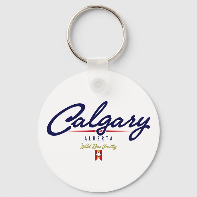 Calgary Script Schlüsselanhänger (Vorderseite)
