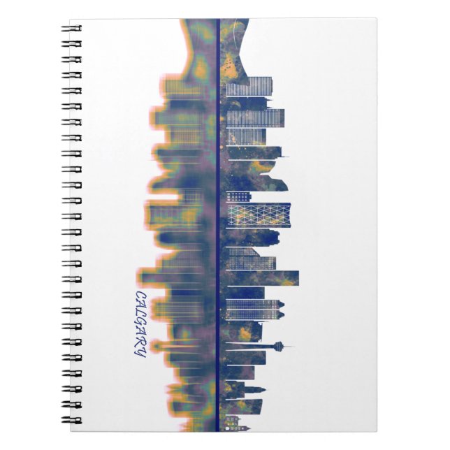Calgary Skyline Notizblock (Vorderseite)