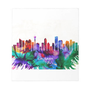 Calgary Skyline Notizblock