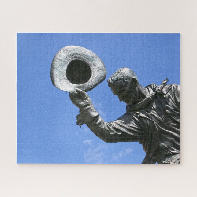 Calgary Stampede Statue. (Horizontal)