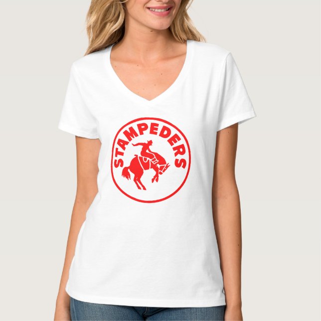 Calgary Stampeders-1953 T-Shirt (Vorderseite)