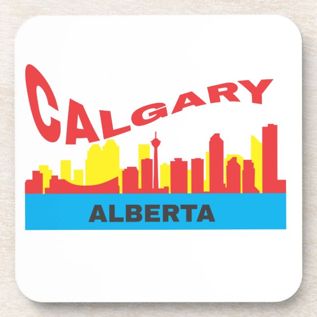 Calgary Untersetzer (Vorderseite)