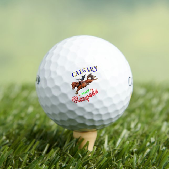 Calgary Yeehaw Stampede Golfball (Insitu T-Shirt)
