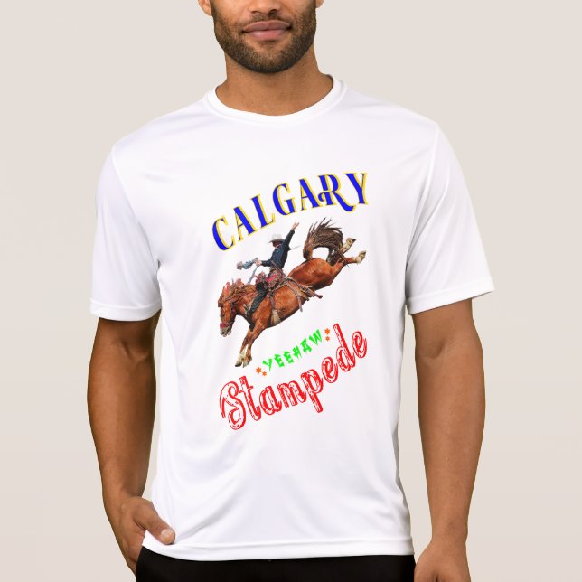 Calgary Yeehaw Stampede T-Shirt (Vorderseite)