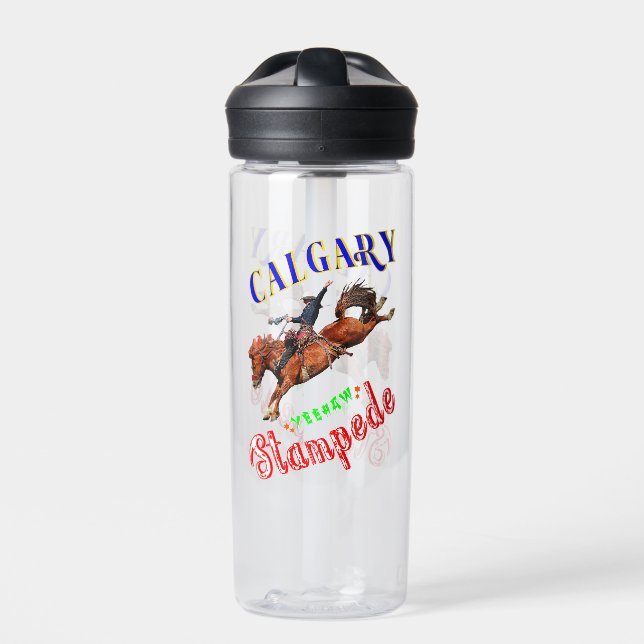 Calgary Yeehaw Stampede Trinkflasche (Vorderseite)