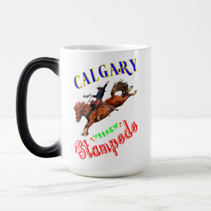 Calgary Yeehaw Stampede Verwandlungstasse