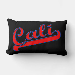 Cali California Neonrotes Kissen