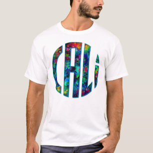Cali Circle Krawatte Dye für kalifornische Fans T-Shirt