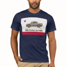 Cali Flag Bär in Truck (Farbe/Text ändern) GRAU