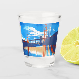 Cali, Golden Gate Bridge San Francisco SQ SS Schnapsglas