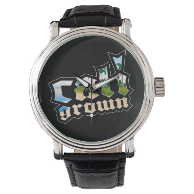 Cali Grown Watch Armbanduhr (Vorderseite)