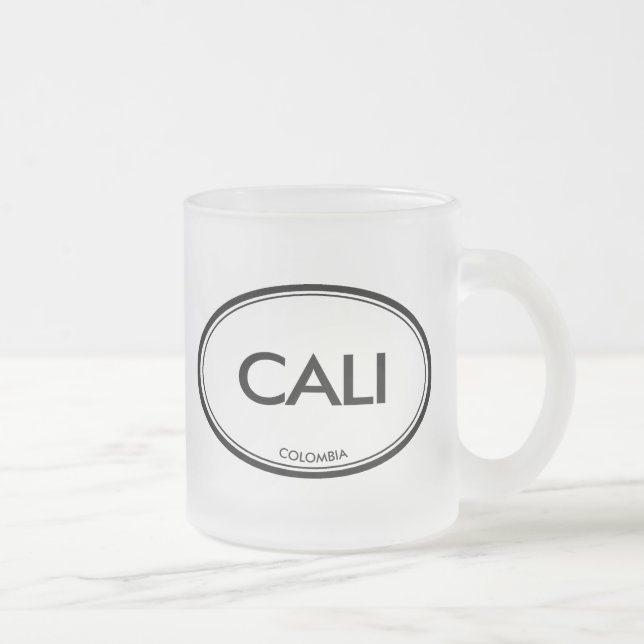 Cali, Kolumbien Mattglastasse (Rechts)