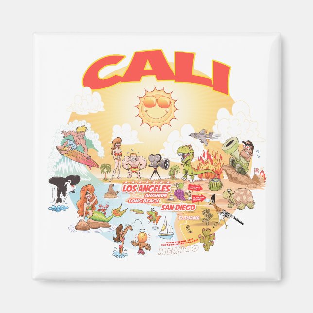 CALI Magnet (Vorne)