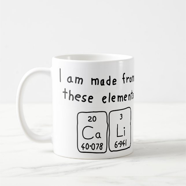 Cali Periodenname Tasse (Links)