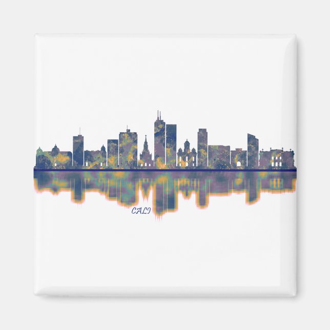 Cali Skyline Magnet (Vorne)