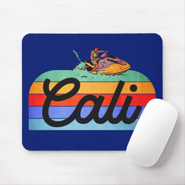 Cali Summer Vintag Style  Mousepad (Mit Mouse)