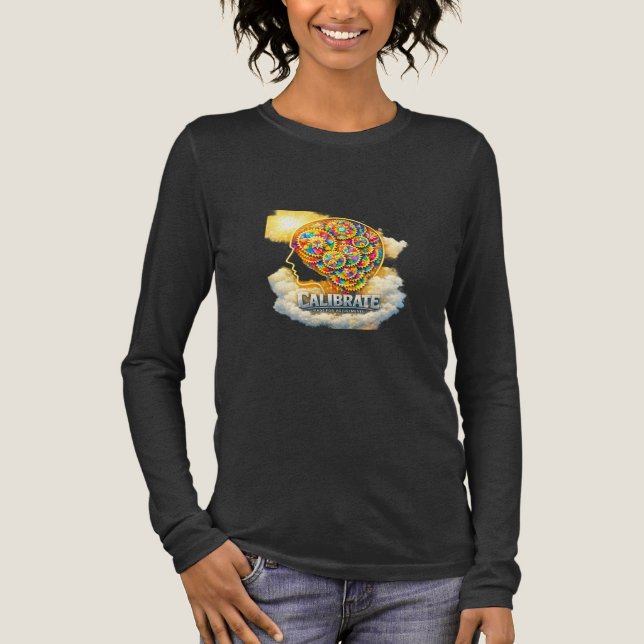 CalibrateMind Kapuzenpullover Tri-Blend Shirt (Vorderseite)