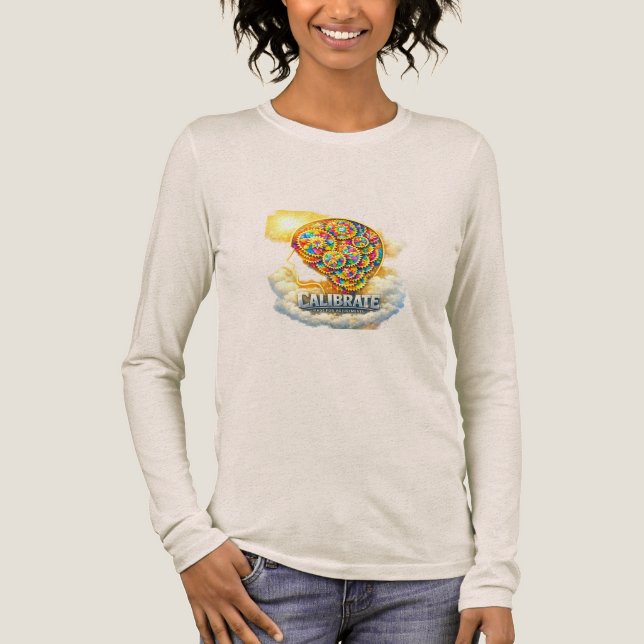 CalibrateMind Kapuzenpullover Tri-Blend Shirt (Vorderseite)