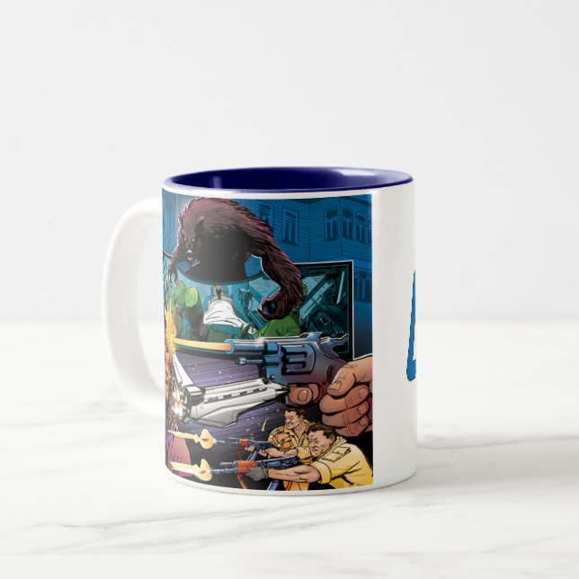 Calibre présente une tasse à café V5 (Devant gauche)