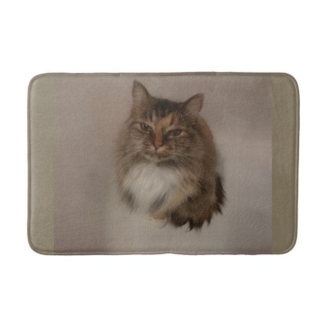 Calico Cat Bath Mat Badematte (Vorderseite)