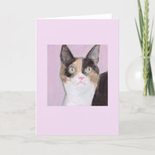 Calico Cat Card Karte