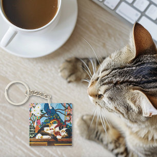 Calico Cat Dragon Code QR rouge