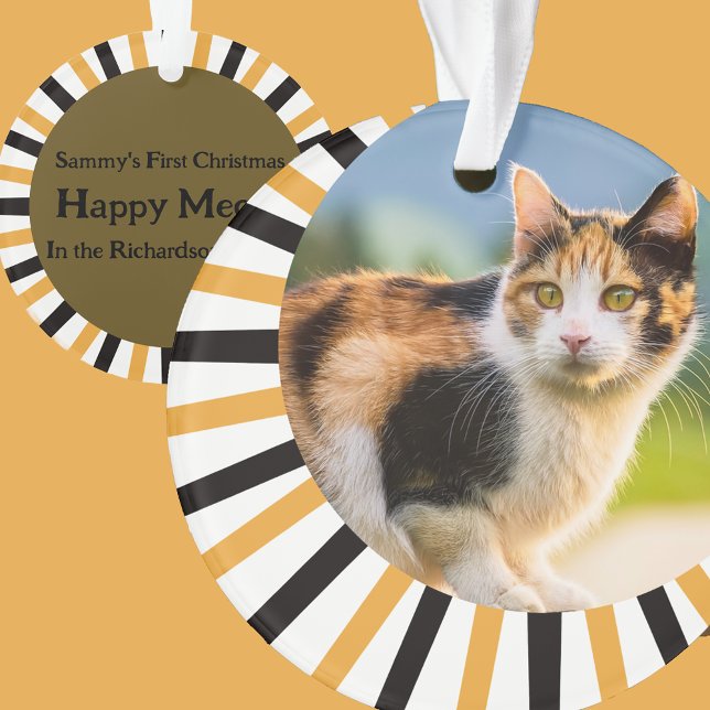 Calico Cat First Christmas Ornament (Von Creator hochgeladen)