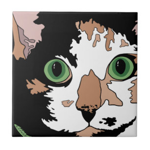 Calico Cat Fliese