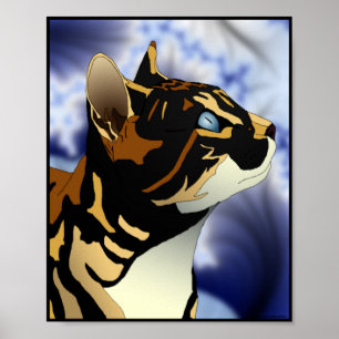 Calico Cat Großposter Poster